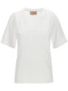 Le Twins White Gianna T-shirt In White