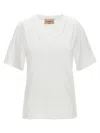 Le Twins White Gianna T-shirt In White