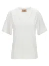 Le Twins White Gianna T-shirt In White
