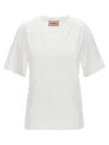 Le Twins White Gianna T-shirt