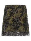 Le Twins Giulia Sequin Skirt In Multi