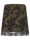 Le Twins Green Giulia Skirt In Green