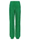 Le Twins Green Viola Pants In Green