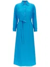 Le Twins Light Blue Laura Dress In Blue