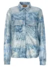Le Twins Light Blue Daniela Shirt In Light Blue