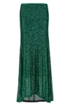 Le Twins Green Maria Cristina Long Skirt