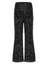 Le Twins Dark Green Flared Leg Pants
