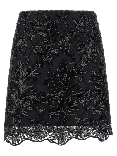 Le Twins 'moni' Skirt In Black