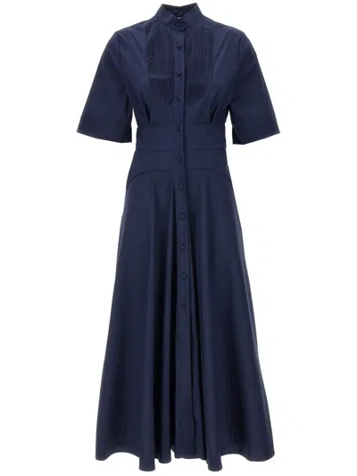 Le Twins Procida Midi Dress In Blue