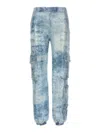 Le Twins Robi Pants In Light Blue