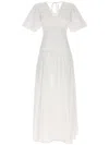 Le Twins White Rosellina Dress In White