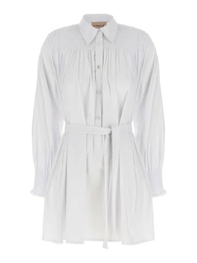 Le Twins Bianca Dress In White