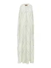 Le Twins Vestido Midi - Multicolor In White
