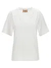 Le Twins White Gianna T-shirt In White