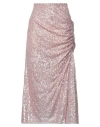 Le Twins Woman Midi Skirt Pink Size M Polyamide