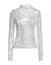 Le Twins Woman Top Ivory Size 6 Polyester, Elastane In White