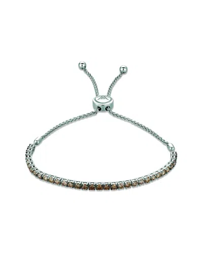 Le Vian 14k 0.06 Ct. Tw. Diamond Bolo Bracelet In Blue