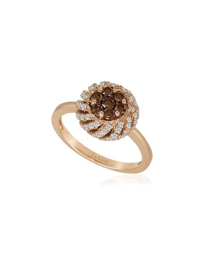 Le Vian 14k 0.08 Ct. Tw. Diamond Eternity Ring In Brown