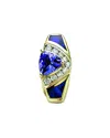Le Vian 14k 0.09 Ct. Tw. Diamond & Tanzanite Pendant