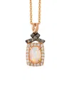 Le Vian ® 14k 0.25 Ct. Tw. Diamond & Opal Necklace