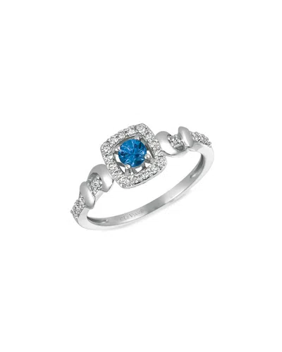 LE VIAN LE VIAN 14K 0.42 CT. TW. DIAMOND & SAPPHIRE RING