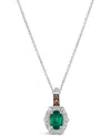 Le Vian ® 14k 0.46 Ct. Tw. Diamond & Emerald Pendant