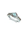 Le Vian 14k 0.50 Ct. Tw. Diamond & Aquamarine Ring