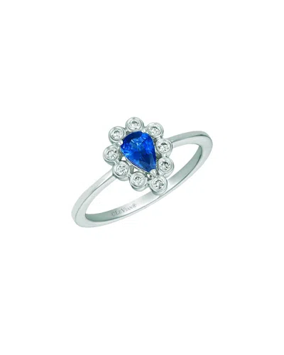 Le Vian 14k 0.60 Ct. Tw. Diamond & Sapphire Ring In Blue