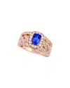 Le Vian 14k 0.65 Ct. Tw. Diamond & Tanzanite Ring