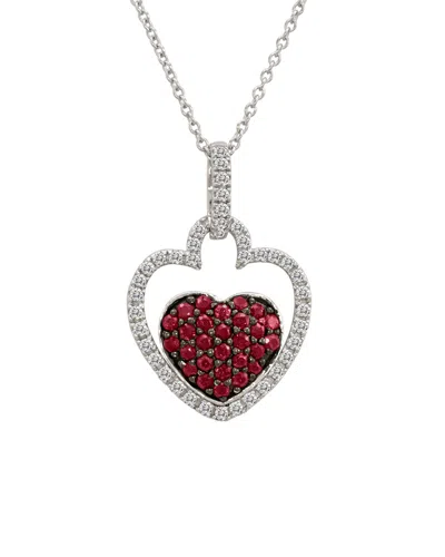 Le Vian ® 14k 0.75 Ct. Tw. Diamond & Rubies Necklace