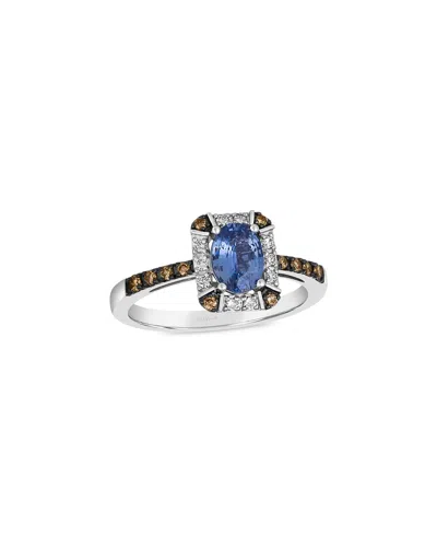 Le Vian ® 14k 0.82 Ct. Tw. Diamond & Sapphire Legacy Ring In Blue