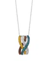Le Vian 14k 0.85 Ct. Tw. Multicolor Diamond Necklace