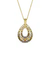 Le Vian ® 14k 0.86 Ct. Tw. Diamond & Citrine Drop Pendant In Gold