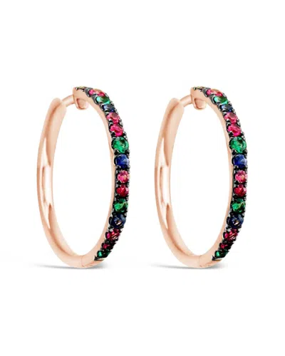 Le Vian 14k 0.91 Ct. Tw. Sapphire Earrings In Brown