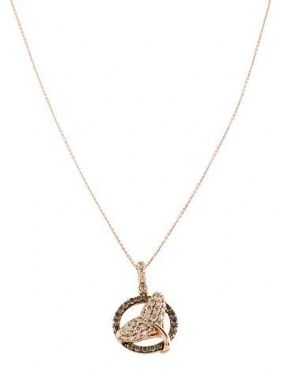 Pre-owned Le Vian 14k 1.00ctw Diamond Pendant Necklace, 20" In Multi
