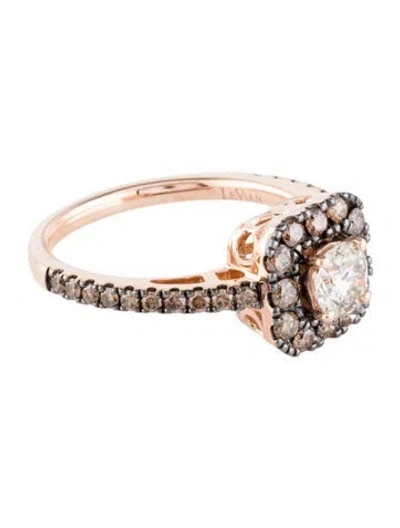 Pre-owned Le Vian 14k 1.08ctw Diamond Cocktail Ring In Multi