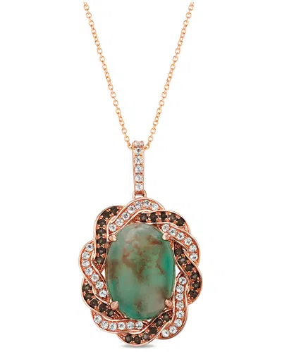 Le Vian 14k 11.10 Ct. Tw. Aquaprase Pendant Necklace