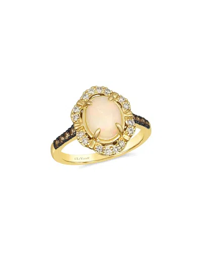Le Vian ® 14k 1.12 Ct. Tw. Diamond & Opal Cocktail Ring In Gold
