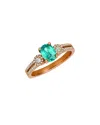 Le Vian 14k 1.13 Ct. Tw. Diamond & Blueberry Zircon Cocktail Ring
