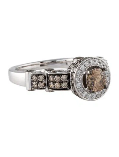 Pre-owned Le Vian 14k 1.17ctw Diamond Cocktail Ring In Multi