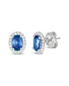 Le Vian ® 14k 1.21 Ct. Tw. Diamond & Sapphire Studs Earrings