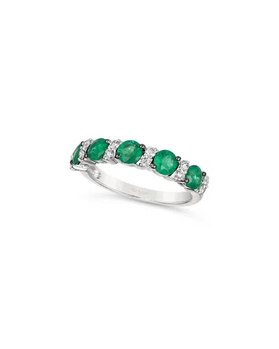 Le Vian ® 14k 1.25 Ct. Tw. Diamond & Emerald Ring In Green