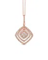 Le Vian 14k 1.32 Ct. Tw. Diamond Pendant Necklace In Brown