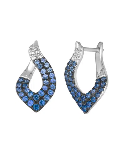 Le Vian 14k 1.39 Ct. Tw. Sapphire Ombre Earrings In Metallic