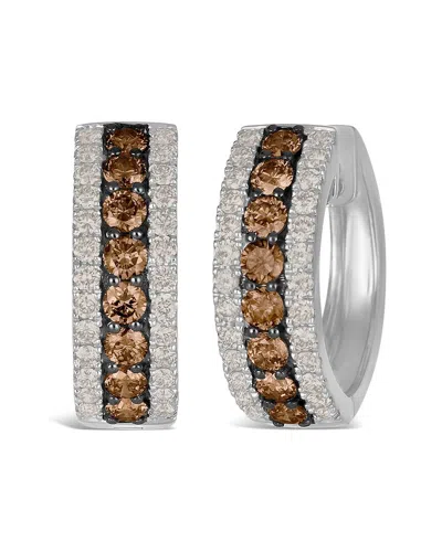 Le Vian ® 14k 1.45 Ct. Tw. Diamond Hoop Earrings In Purple