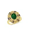 Le Vian ® 14k 1.51 Ct. Tw. Diamond & New Emerald Ring