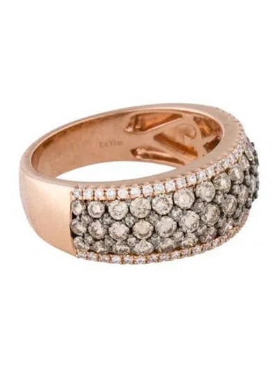 Pre-owned Le Vian 14k 1.54ctw Diamond Wide Band In Multi