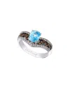 Le Vian ® 14k 1.64 Ct. Tw. Diamond & Topaz Chevron Ring