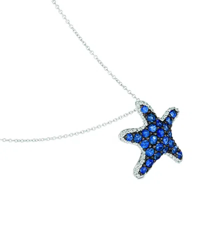 Le Vian 14k 1.72 Ct. Tw. Diamond & Sapphire Pendant