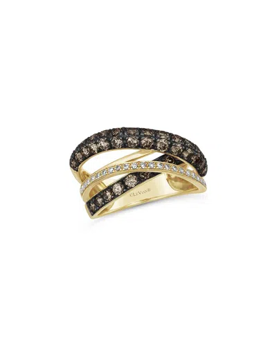 Le Vian ® 14k 1.76 Ct. Tw. Diamond Cocktail Ring In Orange